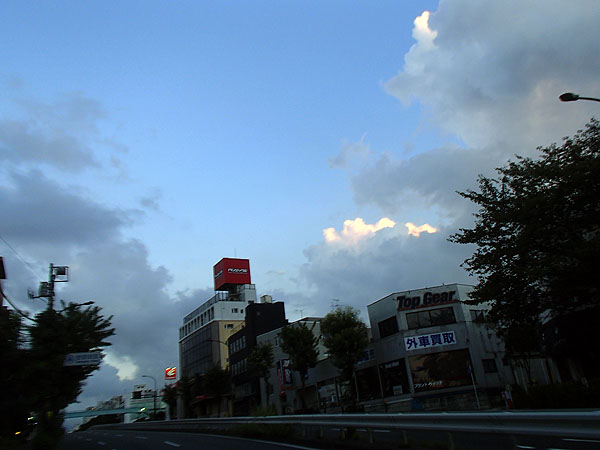 環八通り（田園調布付近）